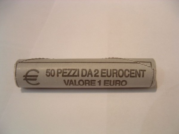 (afbeelding voor) Muntrol 2 eurocent 2004 UNC (50 stuks)